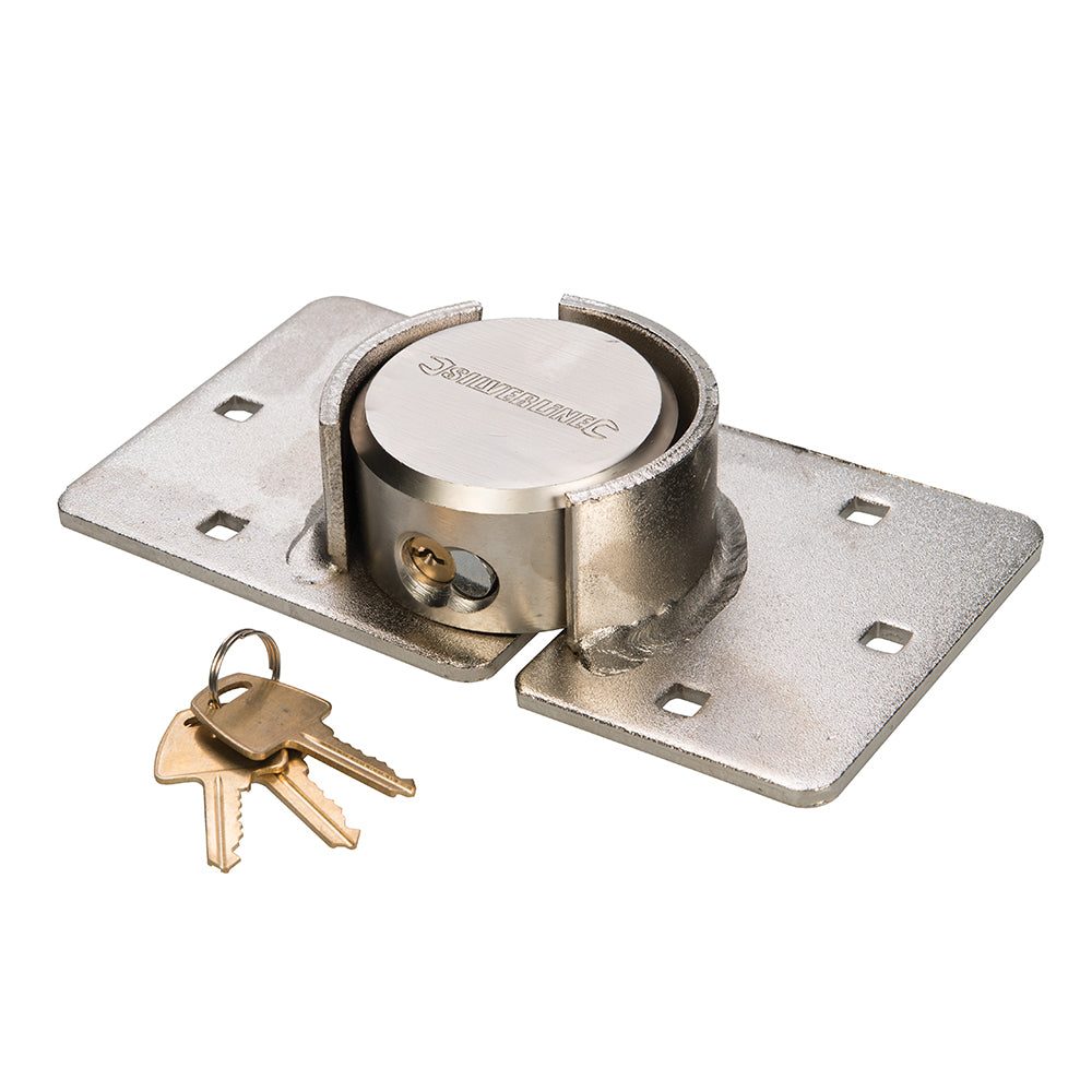 Silverline Heavy Duty Van Lock & Hasp 73mm