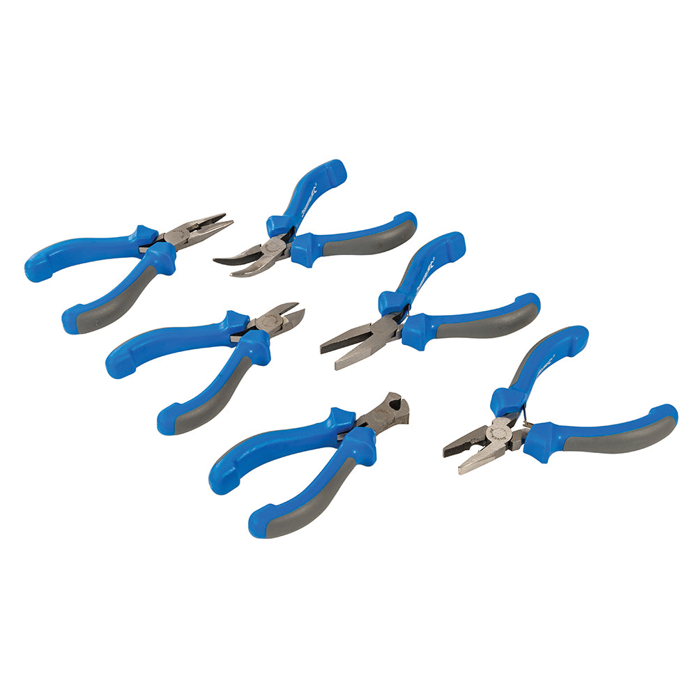 Silverline Mini Pliers Set 6pce 6pce