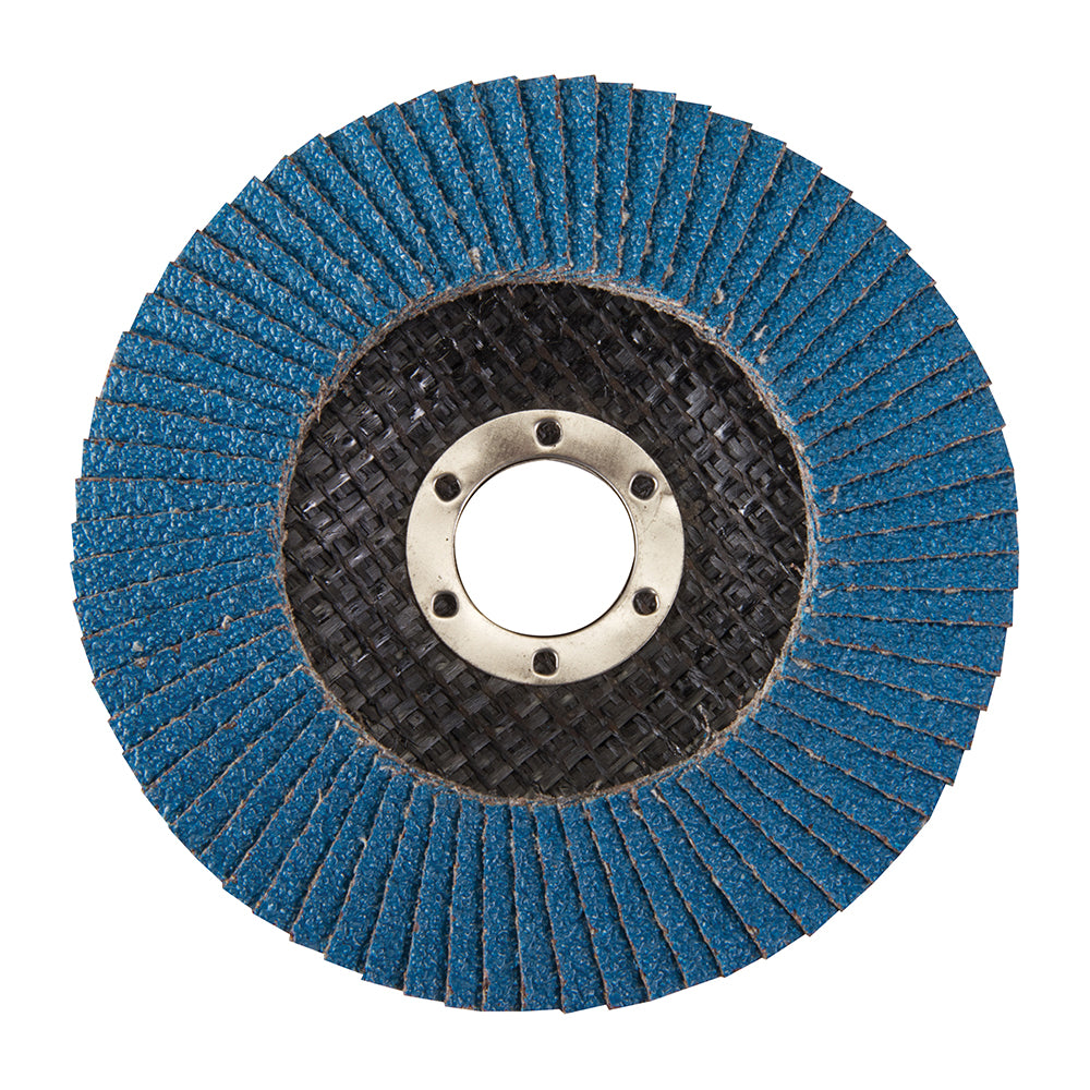 Silverline Zirconium Flap Disc 115mm 40 Grit