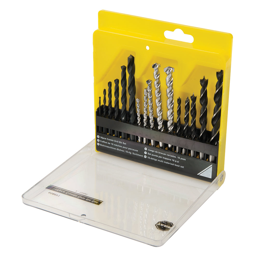 Task Combi Drill Bit Set 16pce 2 - 10mm