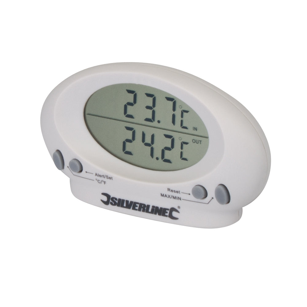 Silverline Indoor/Outdoor Thermometer -50°C to +70°C