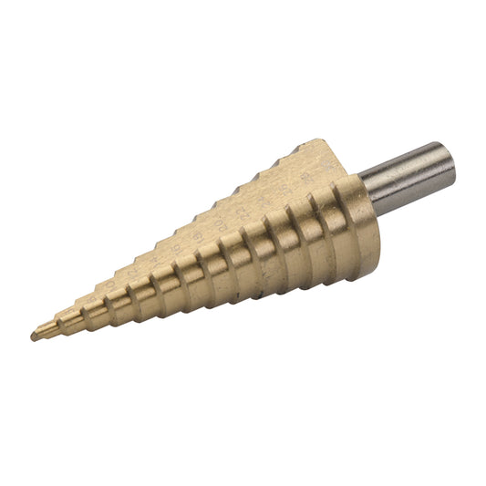 Silverline Titanium-Coated HSS Step Drill 4 - 30mm