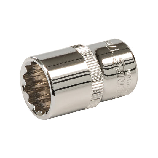 Silverline Socket 1/2" Drive 12pt Metric 17mm