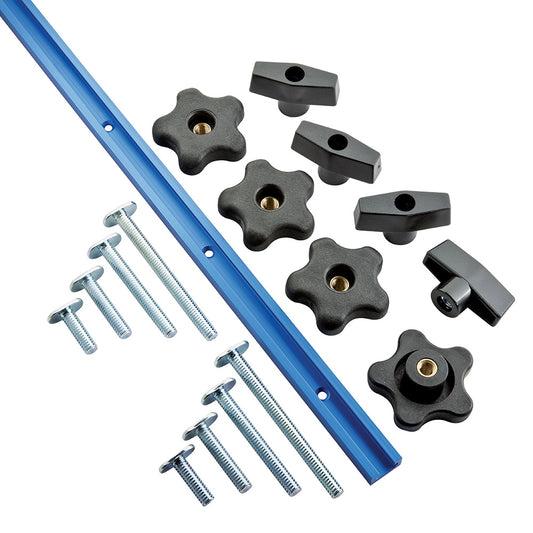 Rockler Universal T-Track Set 17pce 1219mm (4ft)