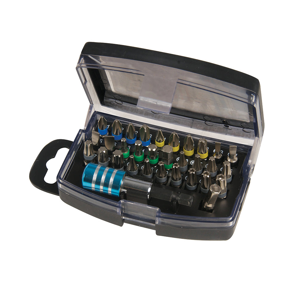 Silverline Colour-Coded Bit Set 32pce 32pce