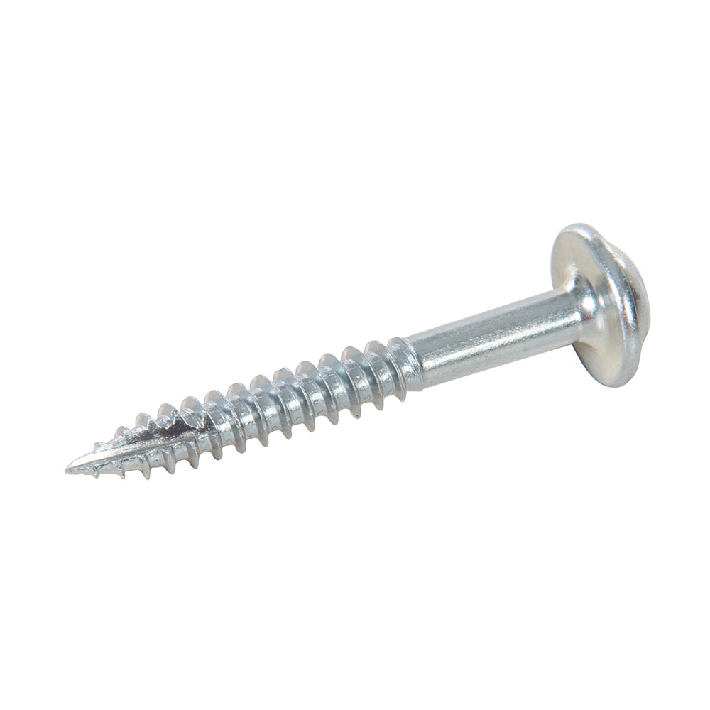 Triton Zinc Pocket-Hole Screws Washer Head Fine P/HF 7 x 1-1/4" 500pk