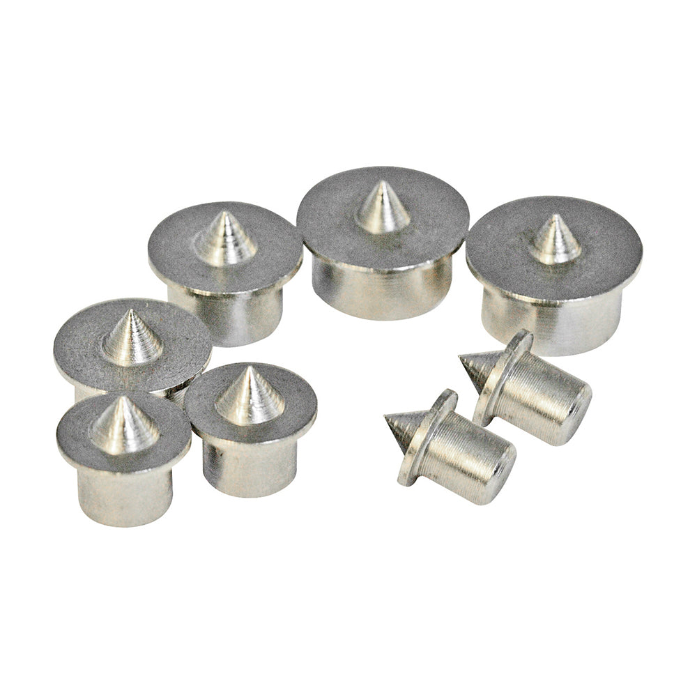 Silverline Dowel Centre Point Set 8pce 6 - 12mm