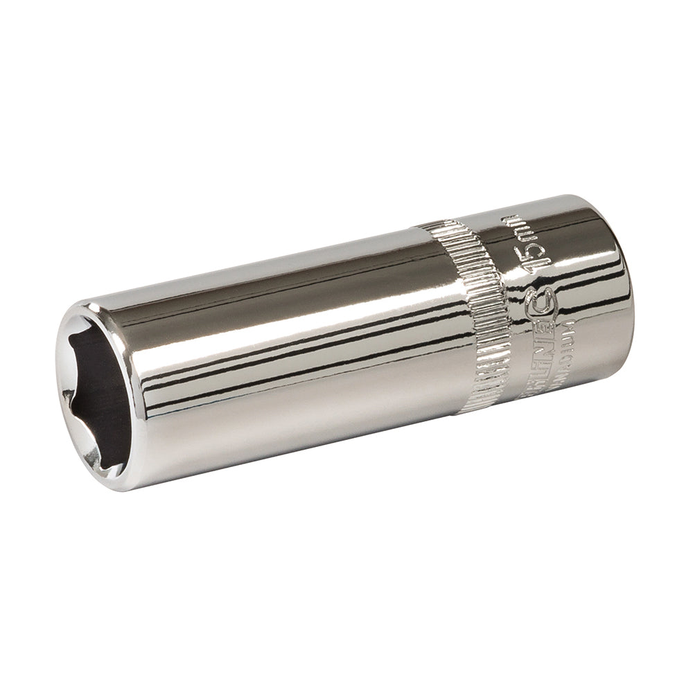 Silverline Deep Socket 3/8" Drive 6pt Metric 15mm