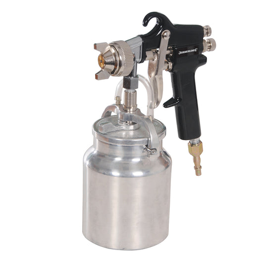 Silverline Spray Gun High Pressure 1000ml