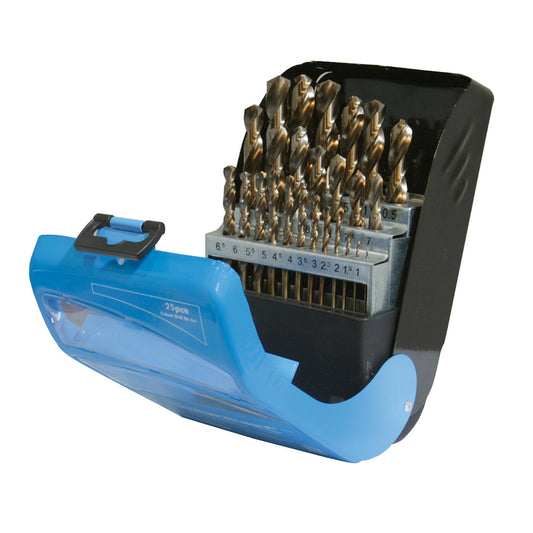 Silverline Cobalt Drill Bit Set 25pce 1 - 13mm