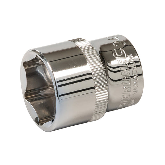 Silverline Socket 1/2" Drive 6pt Metric 24mm