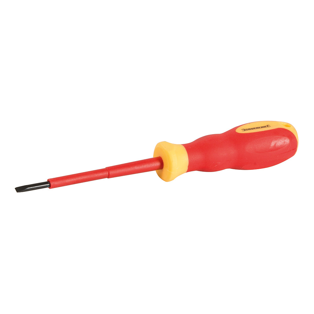 Silverline VDE Soft-Grip Electricians Screwdriver 0.5 x 3 x 75mm