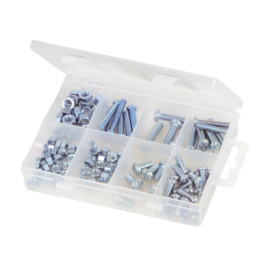 Fixman Machine Screws & Nuts Pack 105pce