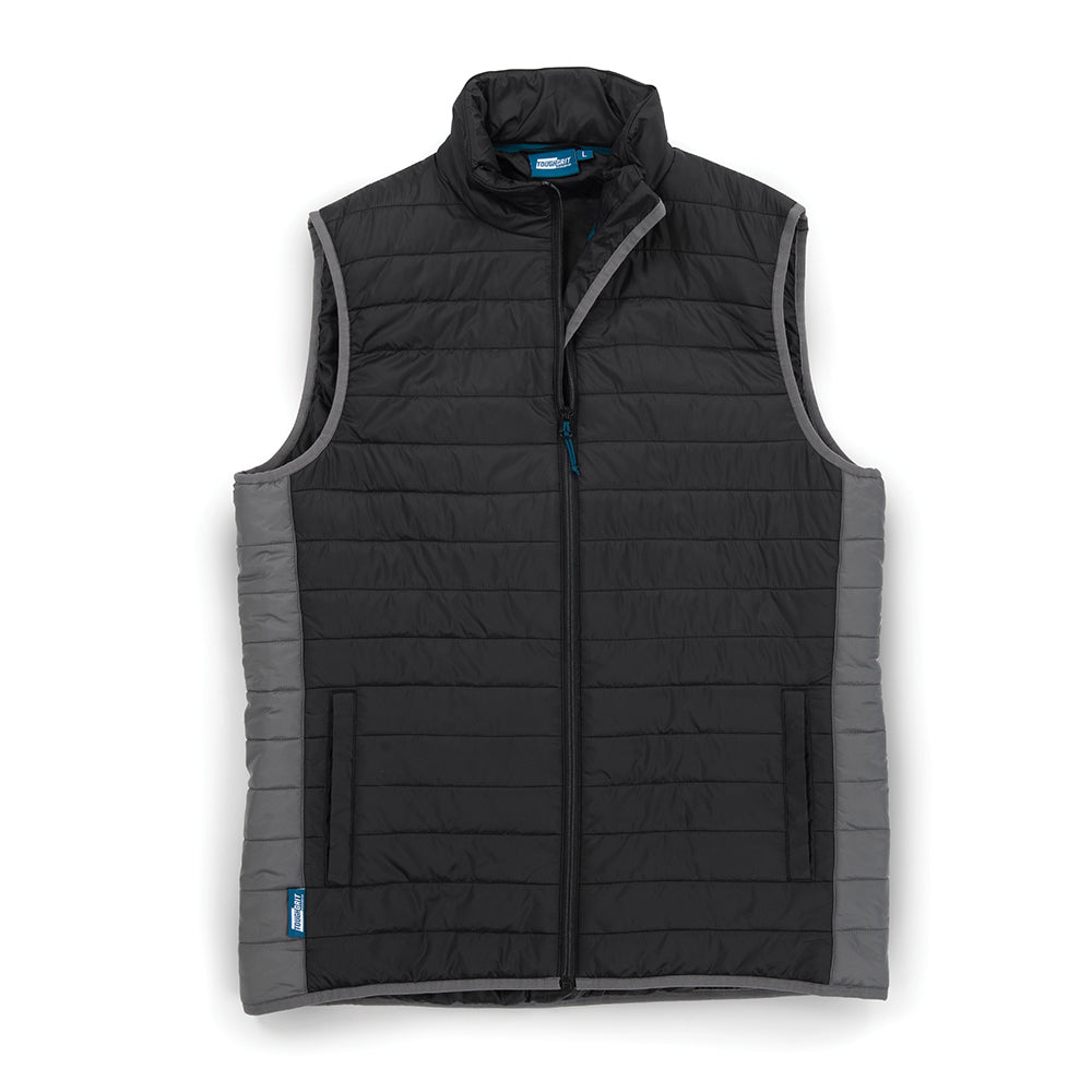 Tough Grit 2-Tone Body Warmer Black / Charcoal M