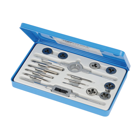 Silverline Expert Tap & Die Set 16pce Metric