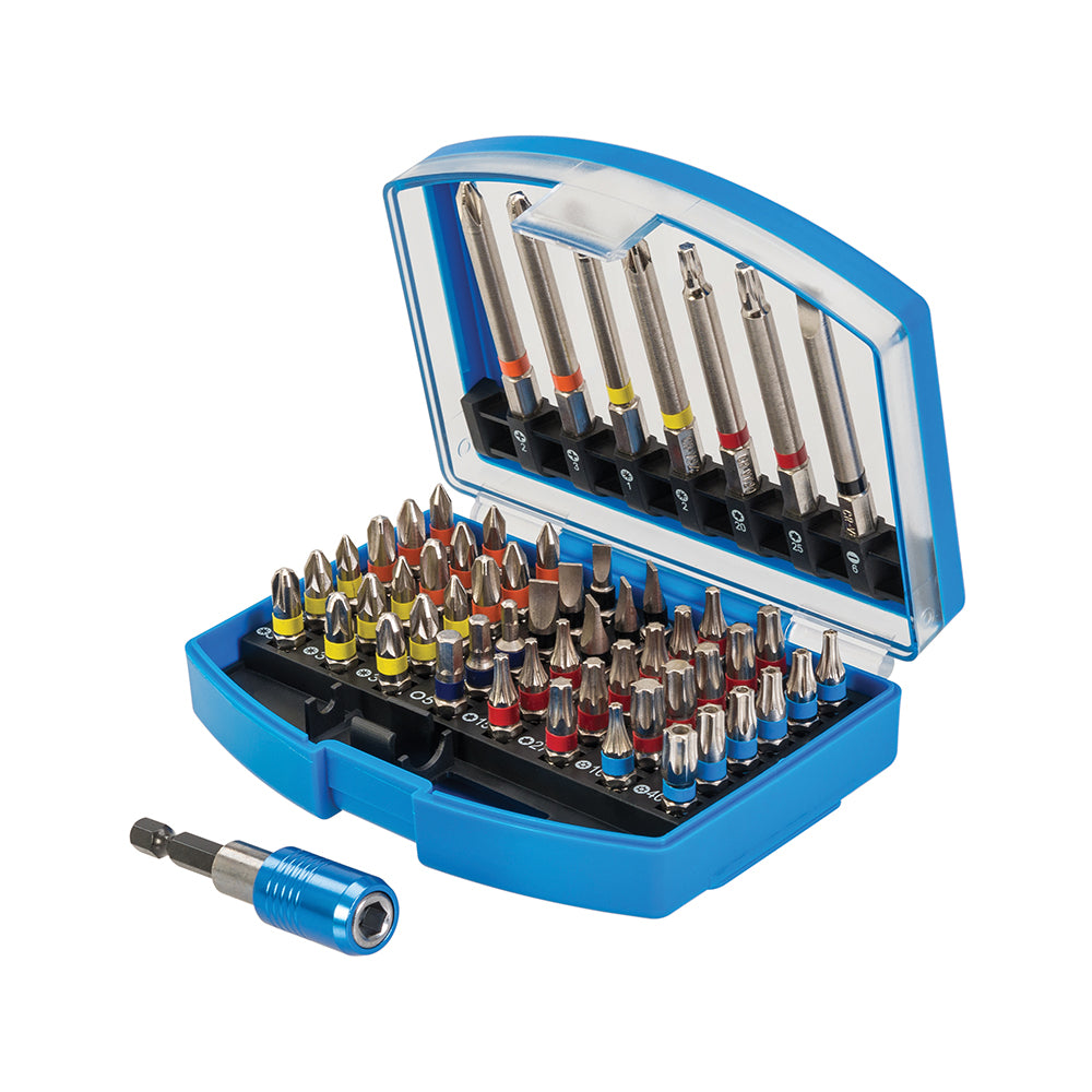 Silverline Colour-Coded Bit Set 56pce 56pce