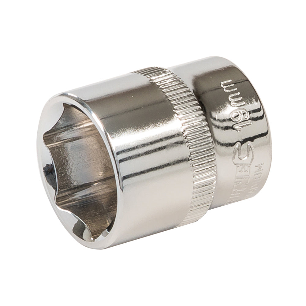 Silverline Socket 3/8" Drive 6pt Metric 19mm