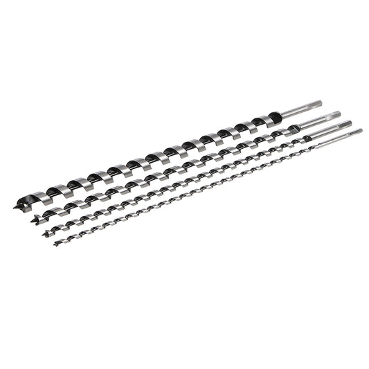 Silverline Long Auger Bit Set 4pce 8 - 24mm