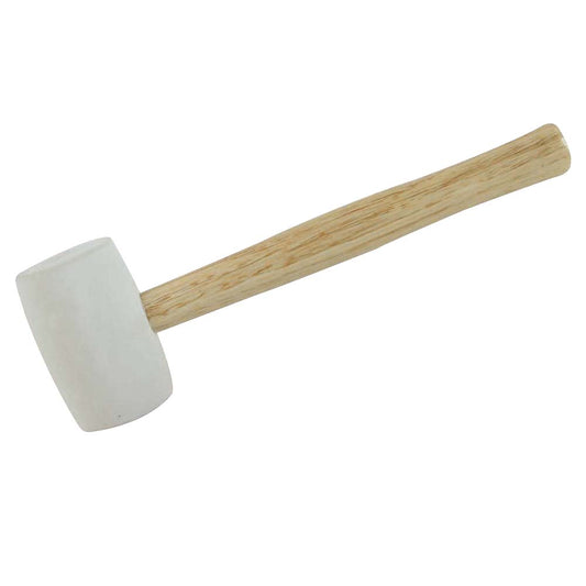 Silverline White Rubber Mallet 24oz (680g)