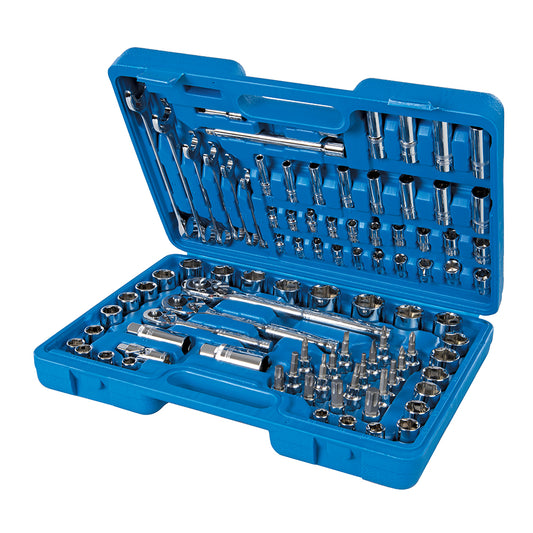 Silverline Mechanics Tool Set 90pce 90pce