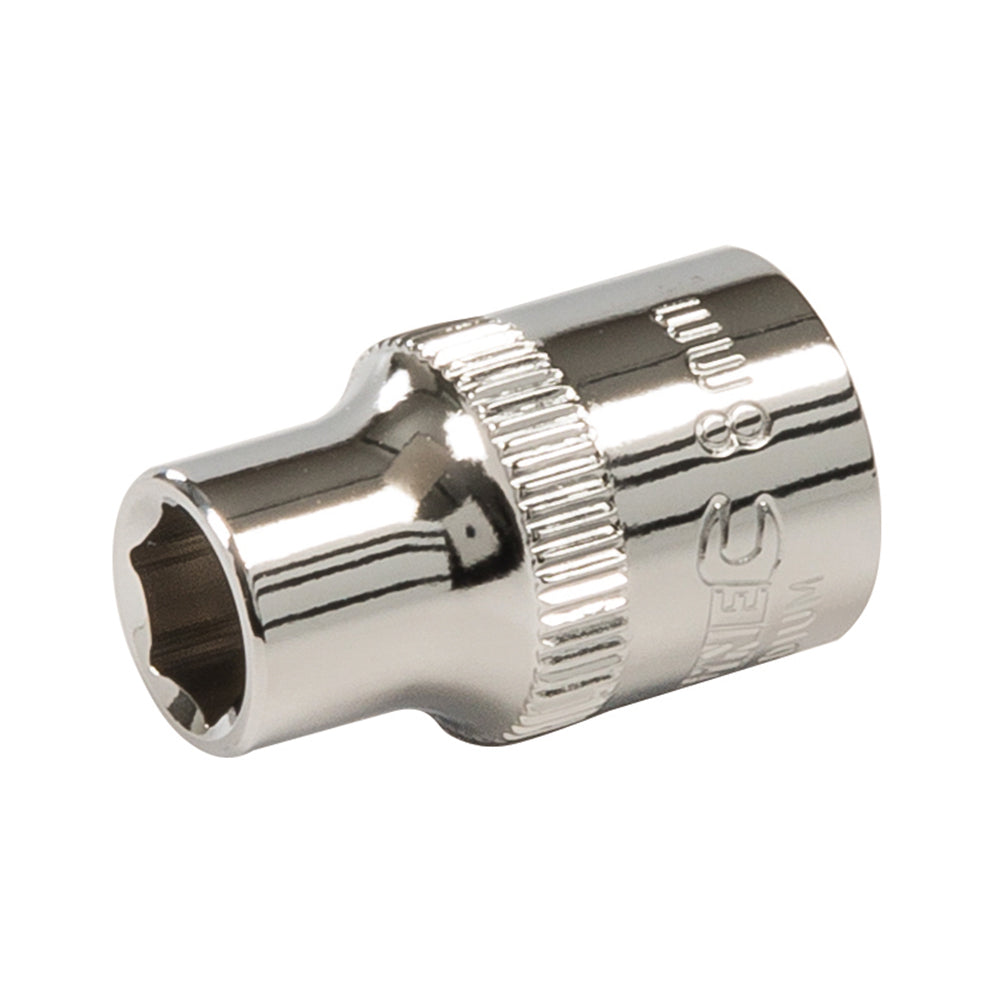 Silverline Socket 3/8" Drive 6pt Metric 8mm