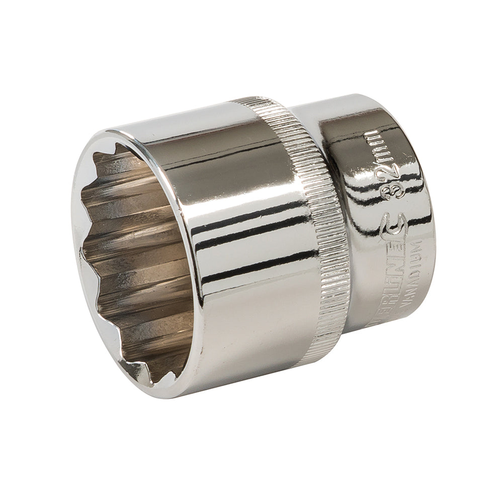 Silverline Socket 1/2" Drive 12pt Metric 32mm