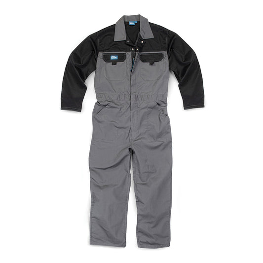 Tough Grit Zip-Front Coverall Charcoal XS