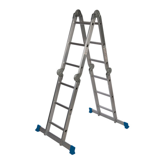 Silverline Multipurpose Ladder with Platform 3.6m 12-Tread