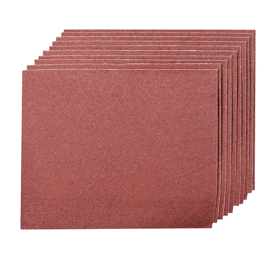 Silverline Emery Cloth Sheets 10pk 80 Grit