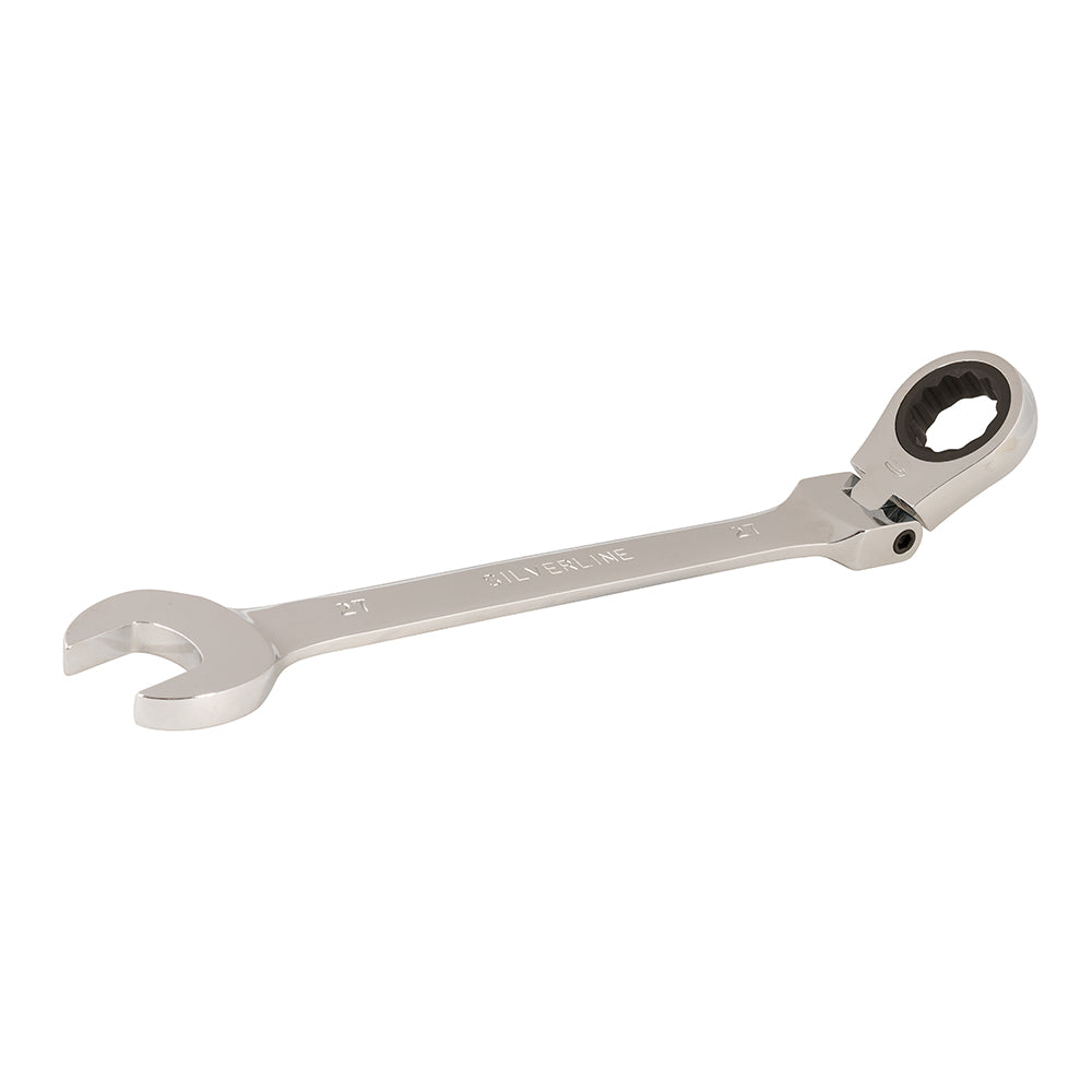 Silverline Flexible Head Ratchet Spanner 27mm