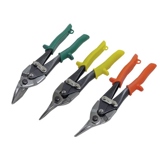 Silverline Aviation Tin Snips Set 3pce 240mm