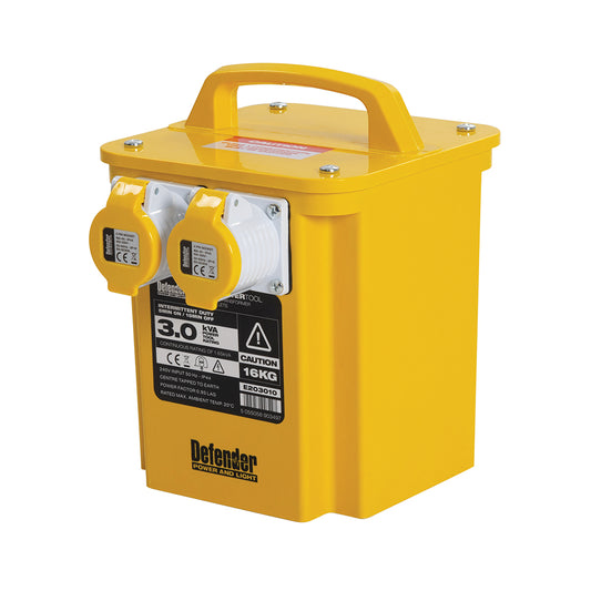 Defender 3kVA Portable Transformer 16A 110V