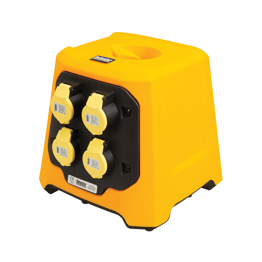 Defender Uplight V3 Multi Socket Base 4 x 16A (Base Only) 110V