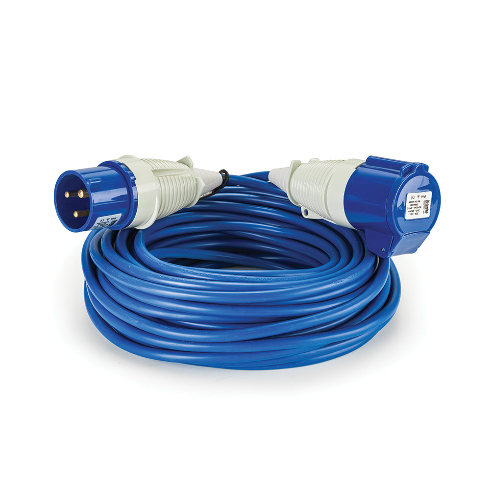 Defender Arctic Extension Lead Blue 2.5mm2 32A 25m 230V