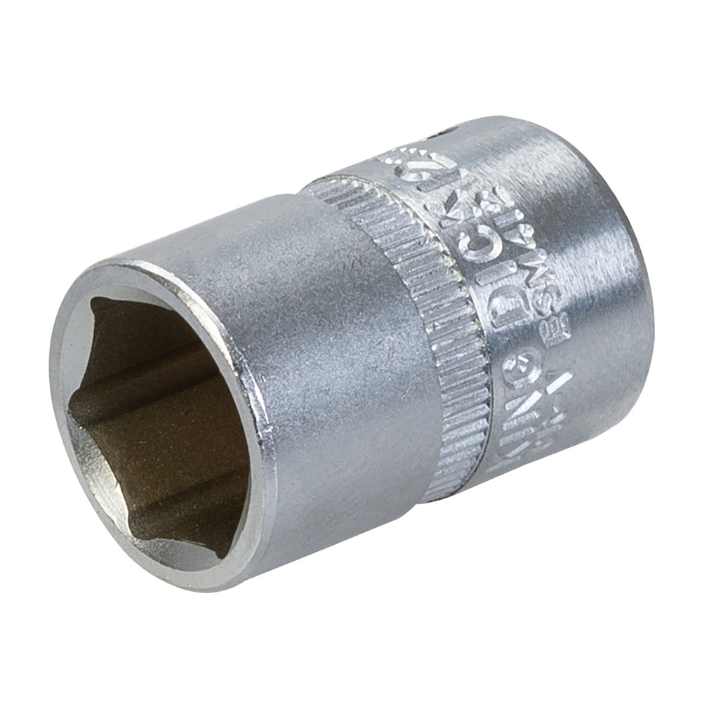 King Dick Socket SD 1/4" Metric 6pt 12mm