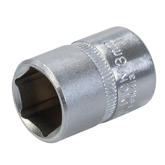 King Dick Socket SD 1/4" Metric 6pt 13mm