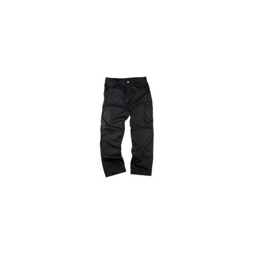 T50923 Scruffs Worker Trouser , 40" W 31" Leg , Black