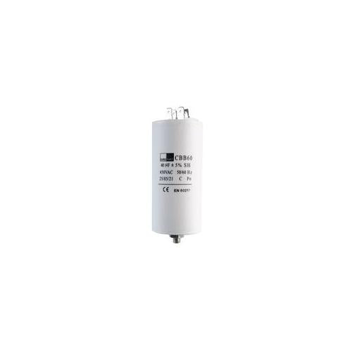 11-CA-40 Europart Capacitor, 40Uf/40Mfd, 450Vac, Uni