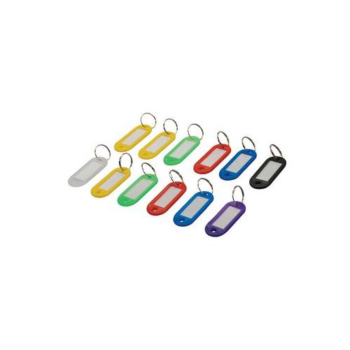 844160 Silverline Master Key Rings 12Pk