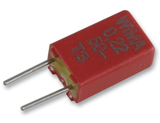 Wima - MKS0C032200C00KSSD - Capacitor, Film, Pet, 220nf, 63v, 2.5mm