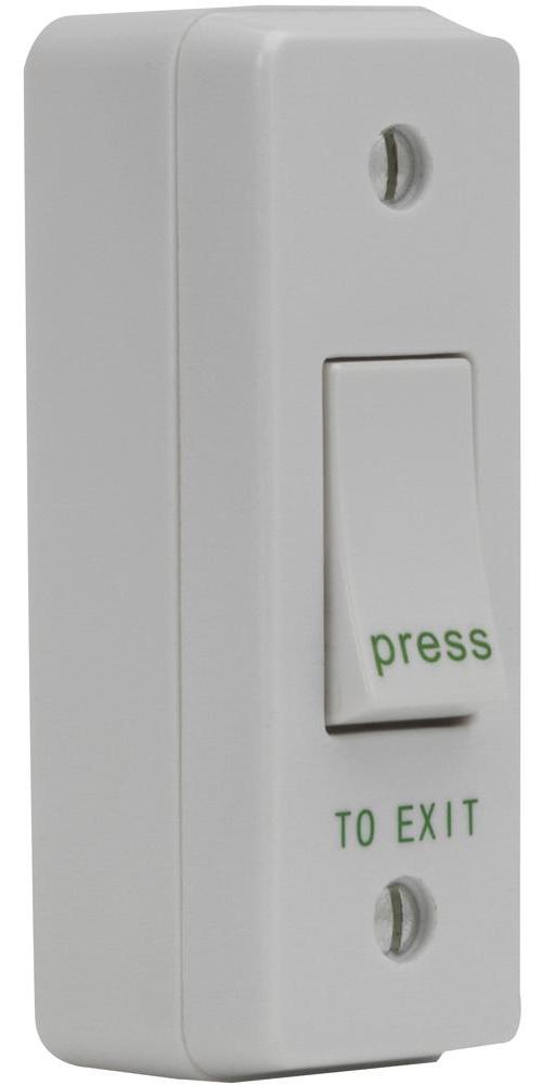 Defender Security - DEF-0665 - Narrow 1-gang Exit Switch & Surface Box