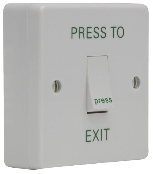 Defender Security - DEF-0664 - 1-gang Exit Switch & Surface Box