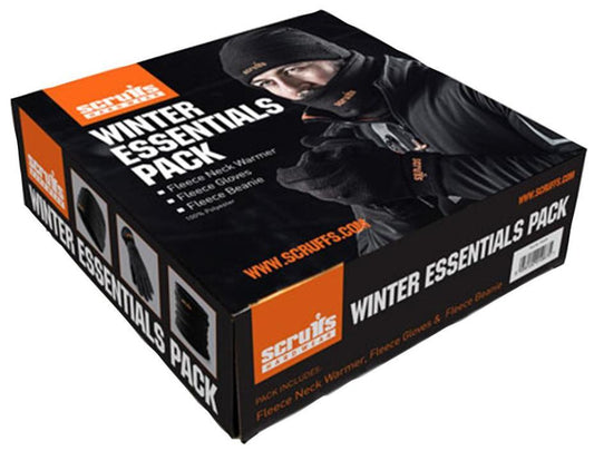 Winter Essentials Pack, 3 Piece (Gloves, Beanie &amp; Neck Warmer) - SCRUFFS