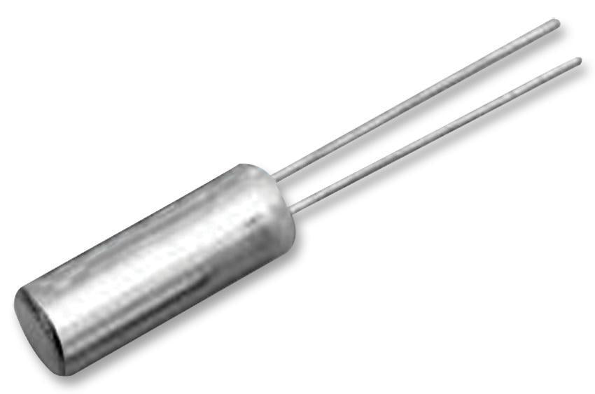 32.768kHz Tunning Fork Crystal, Cylinder Radial, 6.2mm x 2mm Dia, 12.5pF, 20ppm - CFS206-32.768-KDZF-UB