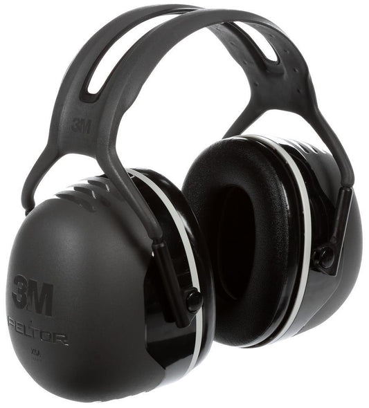 37 dB Headband Ear Defenders, Black - X5A