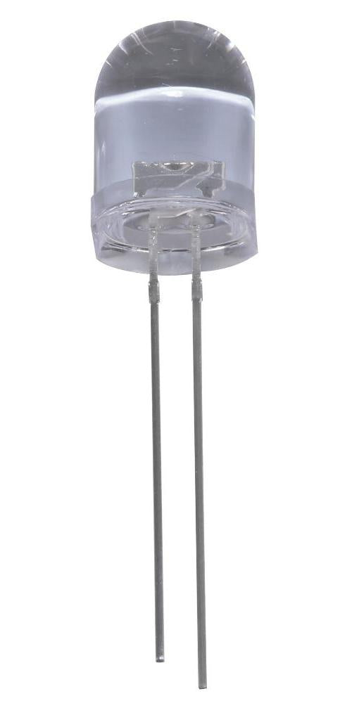 3mm Green LED, Water Clear, 18mA, 2.2V, Pack of 5 - PSG91903