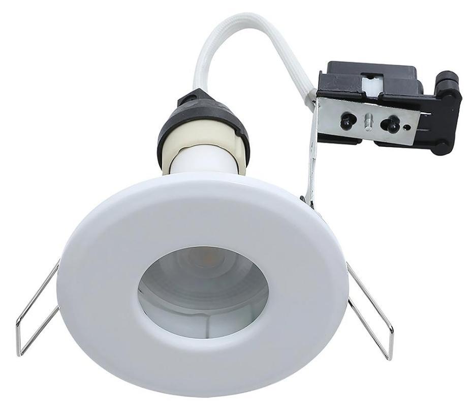 Die Cast GU10 Downlight, White, IP65 - HP/65W