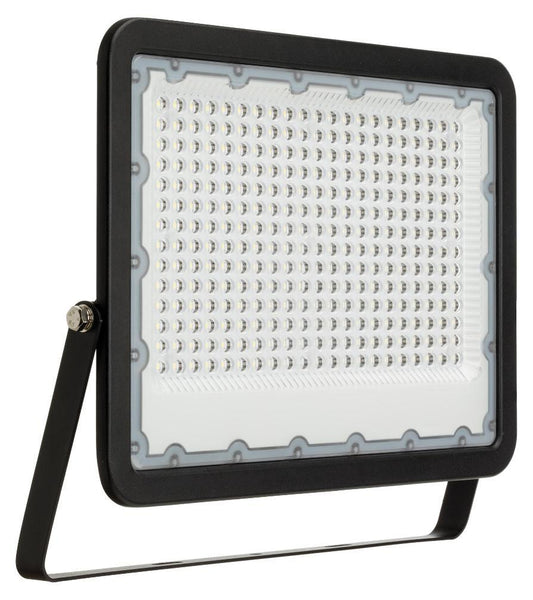 200W Floodlight with Photocell Sensor, 19600lm, 6000K, IP65, Black - MET200PC-60