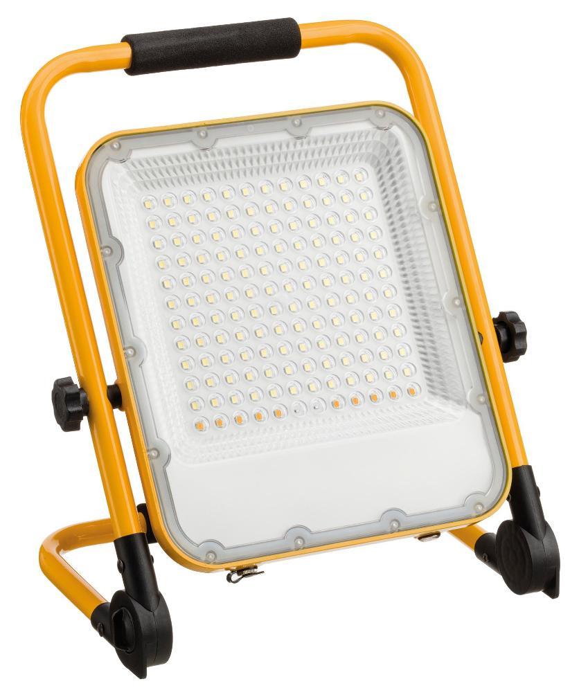 50W Rechargeable Floodlight, 6000K, IP65, Yellow - KRY50