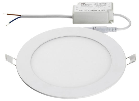 12W LED Orbit Recessed Circular Downlight, 4000K, 900lm - ORB12-40